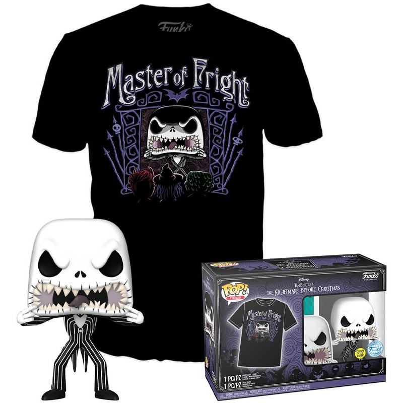 Funko Pop! Tees - The Nightmare Before Christmas con T-shirt