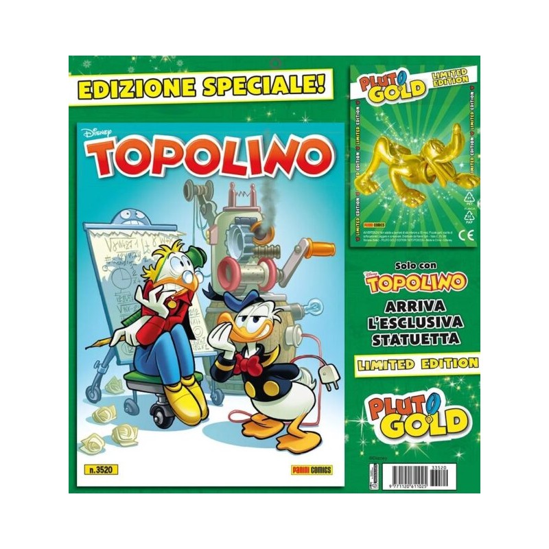 TOPOLINO 3520 + STATUINA PLUTO