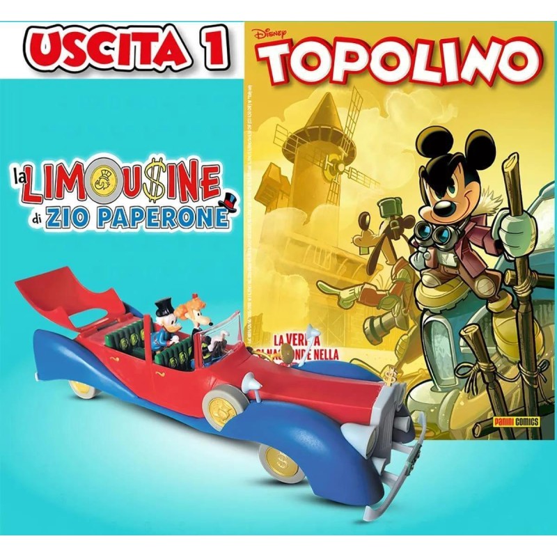 TOPOLINO SETTIMANALE 3510 + 3511 LIMOUSINE E PERSONAGGI