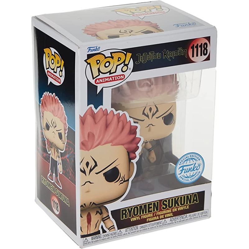 Funko Pop! 1118 JUJUTSU KAISEN SUKUNA W/HEART GITD