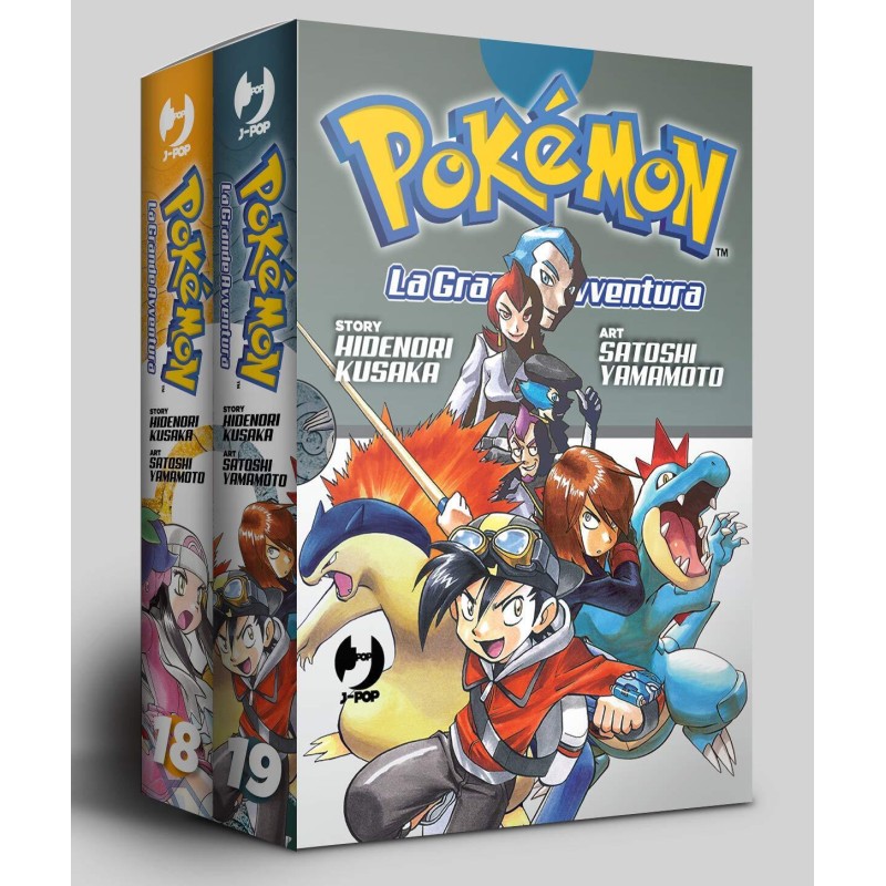POKÉMON LA GRANDE AVVENTURA BOX 6 - VOLL. 18-19