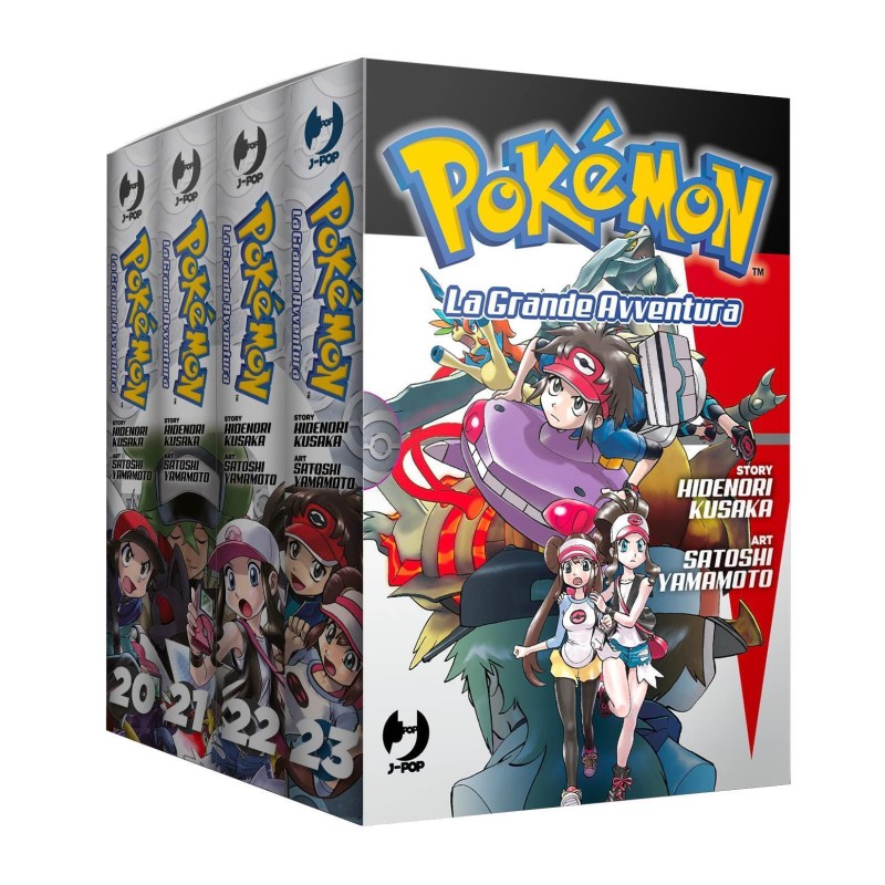 POKÉMON LA GRANDE AVVENTURA BOX 7 VOLL. 20-23