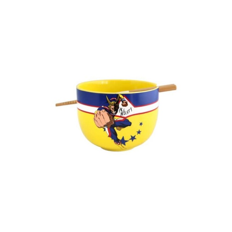 MHA RAMEN BOWL CHOPSTICK ALL MIGHT