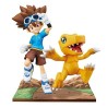 DIGIMON ADVENTURES TAICHI & AGUMON FIGURE
