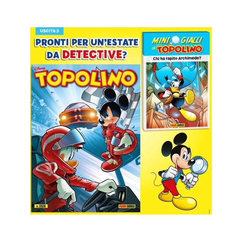 TOPOLINO 3528 + I MINI GIALLI DI TOPOLINO 3