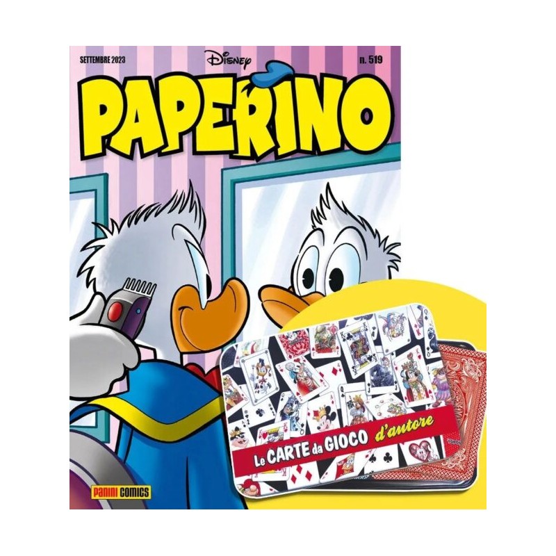 PAPERINO 519 + BOX IN METALLO CARTE D'AUTORE