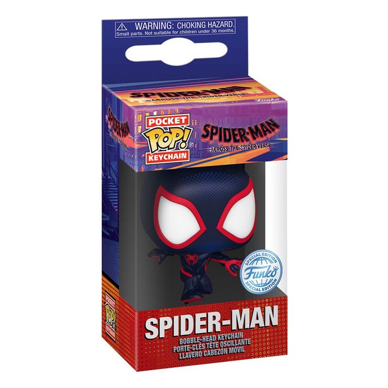 Spider-Man: Across the Spider-Verse Keychain Pop– Special Edition