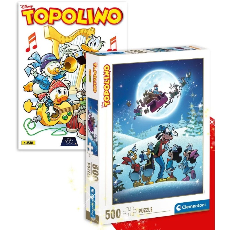 TOPOLINO 3548 + PUZZLE CLEMENTONI