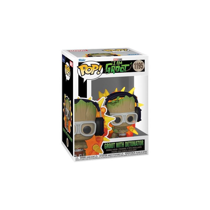I AM GROOT GROOT W/DETONATOR POP